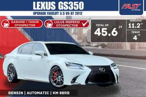 Jual bekas LEXUS GS 350 2012 UPGRADE FACELIFT 2017 3.5 V6 AT SUNROOF FULL MODIFI,lokasi di Jakarta Selatan