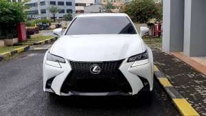 Jual bekas Lexus GS200t GS 200 F-Sport F Sport Pearl White on Black Fullspec 2017,lokasi di Jakarta Selatan