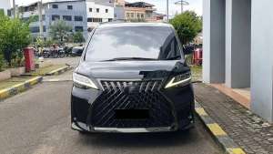 Jual bekas Lexus LM350 LM 350 7 Seater Black On White 2022 Like New Record,lokasi di Jakarta Selatan