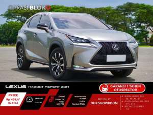 Jual bekas Lexus NX200tF-Sport 2.0T 2017,lokasi di Jakarta Selatan