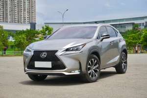 Jual bekas Lexus NX200t F-Sport 2.0T 2017 Silver Sonic Mulus DP Ringan Best Deal,lokasi di Jakarta Selatan
