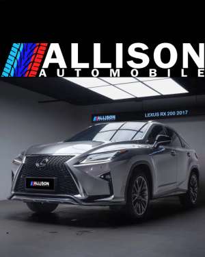 Jual bekas Lexus RX 200t 2.0 F Sport SUV Metik 2017 NoPol Genap,lokasi di Jakarta Selatan