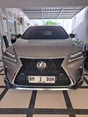 Jual bekas Lexus RX Sport 300 th 2019, warna abu abu metalik KM 33 ribuan,lokasi di Pekanbaru Kota