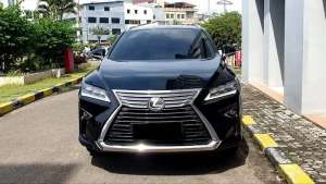 Jual bekas Lexus RX200T RX 200T 2.0 Luxury Hitam Metalik 2016 Low Km 46Rb Record,lokasi di Jakarta Selatan