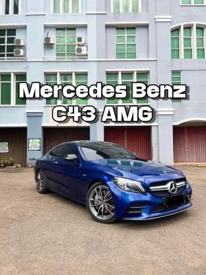 Jual bekas Like New Mercedes Benz C43 Coupe AMG 2019 Mint Condition Nik 2018,lokasi di Tangerang Selatan Kota
