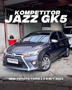 Jual bekas LOW KILOMETERToyota YARIS LELE MANUAL 2014ANM,lokasi di Bandung Kota