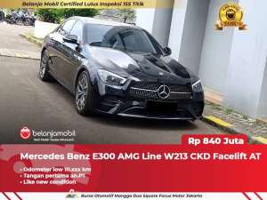 Jual bekas LOW KM 10RBMercedes Benz Mercy E 300 E300 AMG W213 20232024,lokasi di Jakarta Selatan