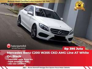 Jual bekas LOW KM 19RBMercedes Benz Mercy C200 C 200 W205 AMG Line 2018 2019,lokasi di Depok Kota