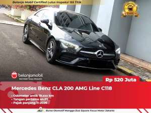 Jual bekas LOW KM 19RBMercedes Benz Mercy CLA200 CLA 200 AMG C118 20192020,lokasi di Jakarta Pusat