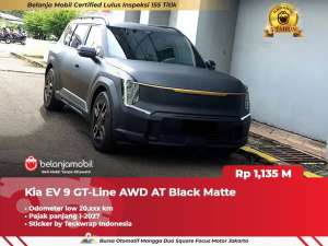 Jual bekas LOW KM 20RBKia EV9 EV 9 GT-Line AWD AT 2023 2024,lokasi di  ,Jakarta Timur