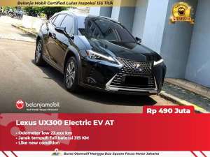 Jual bekas LOW KM 22RBLexus UX300 UX 300 Electric EV AT 20222023,lokasi di Jakarta Pusat