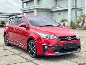 Jual bekas LOW KM 30.000 TOYOTA YARIS TRD AT 2017 MERAH ISTIMEWA TT 2016 MATIC,lokasi di Jakarta Selatan