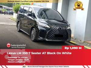 Jual bekas LOW KM 30RB KMLexus LM350 LM 350 7 Seater 20222023,lokasi di Jakarta Selatan
