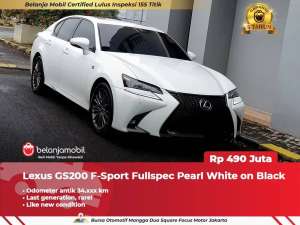 Jual bekas LOW KM 34RBLexus GS200 GS 200 F-Sport F Sport Fullspec 20172018,lokasi di Jakarta Timur