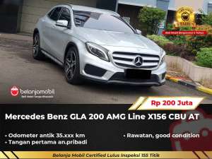 Jual bekas LOW KM 35RBMercedes Benz Mercy GLA200 GLA 200 AMG X156 20142015,lokasi di Tangerang Kota