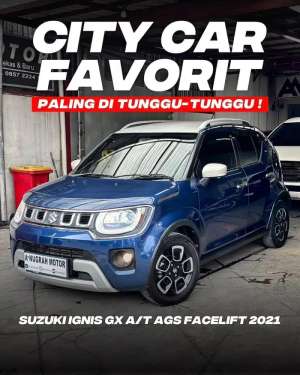 Jual bekas LOW KM 40 RIBUSuzuki IGNIS GX AGS MATIC 2021 FACELIFTANM,lokasi di  