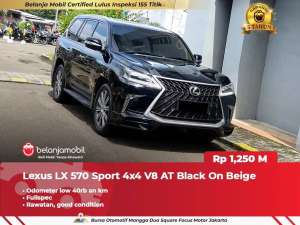 Jual bekas LOW KM 40RBLexus LX570 LX 570 Sport 4x4 V8 AT 20162017,lokasi di Jakarta Pusat