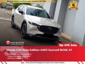 Jual bekas LOW KM 5RBMazda CX5 CX 5 CX-5 Kuro Edition AWD Sunroof 20242025,lokasi di Bogor Kota