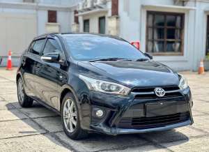 Jual bekas LOW KM 69.000 TOYOTA YARIS G AT 2014 HITAM ISTIMEWA TT 2015 MATIC,lokasi di Jakarta Utara
