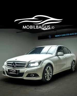 Jual bekas LOW KM 75RIBUAN Mercy C200 1.8 CGI Avantgarde 2013 NoPol Ganjil,lokasi di Jakarta Timur