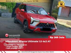 Jual bekas LOW KM 8RBMitsubishi XForce X Force Ultimate 1.5 AT 2023 2024,lokasi di Depok Kota