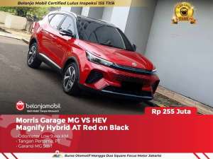 Jual bekas LOW KM 9RBMorris Garage MG VS HEV Magnify Hybrid AT 2024 2025,lokasi di Depok Kota