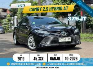 Jual bekas LOW KM CAMRY 2.5 V HYBRID AT 2019,lokasi di  ,Jakarta Selatan
