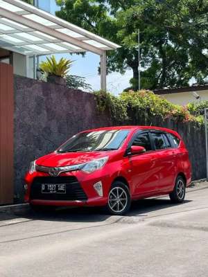Jual bekas LOW KMDP 19JTTOYOTA CALYA G 1.2L MT 2017,lokasi di Bandung Kota