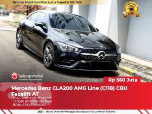 Jual bekas LOW KMMercedes Benz Mercy CLA200 CLA 200 AMG 20202021,lokasi di Tangerang Kab.