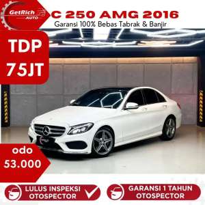 Jual bekas Low KmMercy C250 AMG 2016 Putih,lokasi di  ,Jakarta Utara