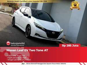 Jual bekas LOW KMNissan Leaf EV Two Tone AT 20232024,lokasi di Jakarta Barat