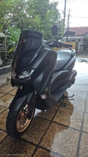 Jual bekas Low KM Nmax New Tahun 2022 Keyless - Black,lokasi di Bekasi Kota
