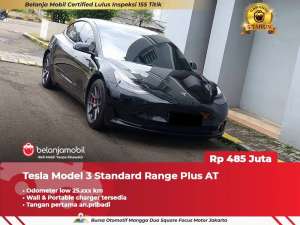 LOW KMTesla Model 3 Standard Range Plus AT 20212022 lokasi di Jakarta Barat, tersedia melalui melalui situs Olx