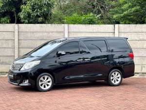 Jual bekas LOW ODO ANTIK LIKE NEWToyota Alphard X ATPM 2013 Hitam,lokasi di Tangerang Kab.