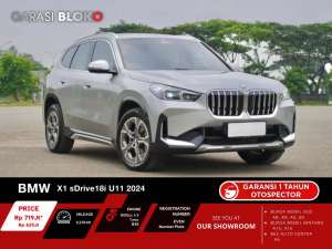 Jual bekas LOW ODO BMW X1 U11 Facelift sDrive18i B38 20242025,lokasi di Jakarta Barat