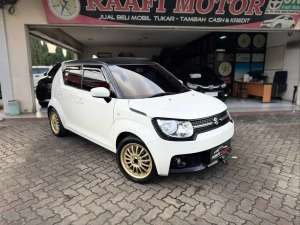 Jual bekas Low Odometer Suzuki Ignis GL AT 2017 Matic Putih,lokasi di Jakarta Selatan