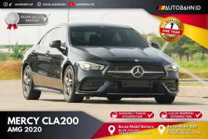 Jual bekas Lowest Odoy Mercedes Benz CLA200 AMG 2020 Black Panther,lokasi di Jakarta Utara