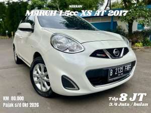 Jual bekas March 1.5 XS at 2017 Tdp8JT Nissan mirage sirion baleno matic,lokasi di Jakarta Selatan