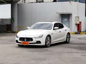 Jual bekas Maserati Ghiblib 3.0 S V6 AT putih 2014,lokasi di Jakarta Selatan