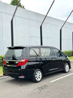 Jual bekas MASIH PLASTIKAN Toyota Alphard G 2.4 AT 2012,lokasi di Tangerang Kota