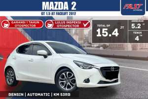 Jual bekas MAZDA 2 GT 2017 FACELIFT 1.5 AT LOW KM.53RBTANGAN PERTAMA,lokasi di Jakarta Selatan