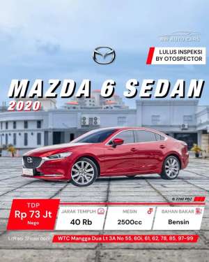 Jual bekas Mazda 6 Sedan 2020 Elite mdl wagon 2021 Estate 2022,lokasi di Jakarta Selatan