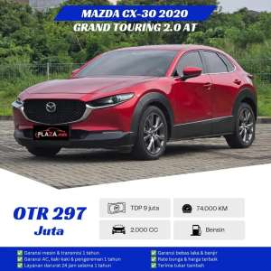 Jual bekas Mazda CX-30 2020Grand Touring 2.0 Automatic TDP 9 juta Garansi 1th,lokasi di Jakarta Timur
