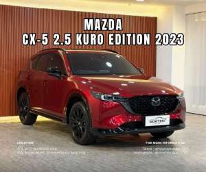 Jual bekas Mazda CX-5 Kuro 2023 odo 12 Ribuan,lokasi di Jakarta Utara
