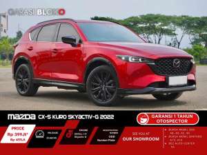 Jual bekas Mazda CX 5 Mazda CX-5Skyactiv-G 2.5L KURO 2022,lokasi di Jakarta Selatan