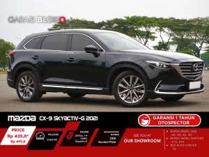 Jual bekas Mazda CX 9 Mazda CX-9 Skyactiv-G 2.5L Turbo 2021,lokasi di Jakarta Selatan