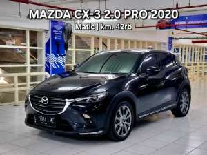 Jual bekas MAZDA CX3 2.0 PRO SKYACTIVE 2020 MATIC,lokasi di Surabaya Kota