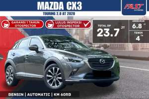 Jual bekas MAZDA CX3 TOURING 2020 2.0 AT KM.60RBPAJAK PANJANG,lokasi di Jakarta Barat