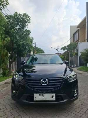 Jual bekas Mazda CX5 2.5 GT 2015 AT Matic Hitam Sunroof CX-5 Grand Touring,lokasi di Surabaya Kota
