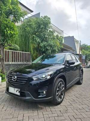 Jual bekas Mazda CX5 2.5 GT 2015 AT Matic Sunroof CX-5 Grand Touring 2.5 Hitam,lokasi di Gresik Kab.